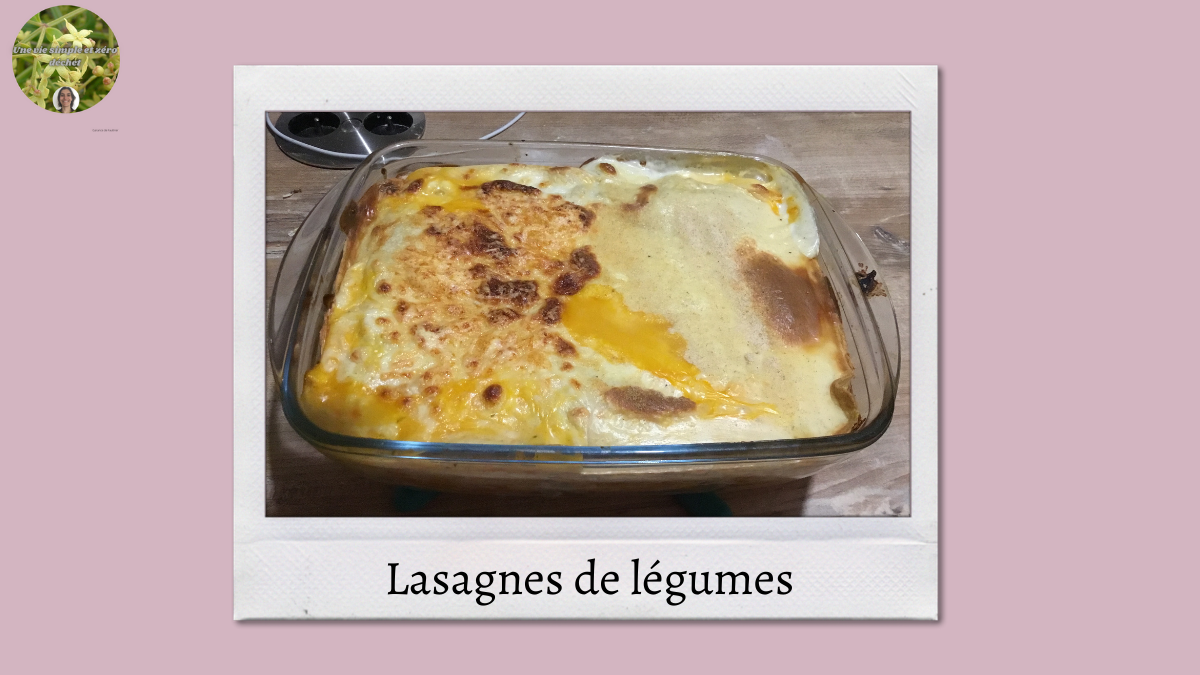 Recette de lasagnes de légumes